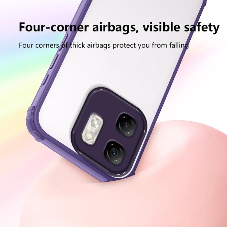 For Infinix Hot 50i / Smart 9 Four Corners Shield Shockproof TPU Hybrid PC Phone Case