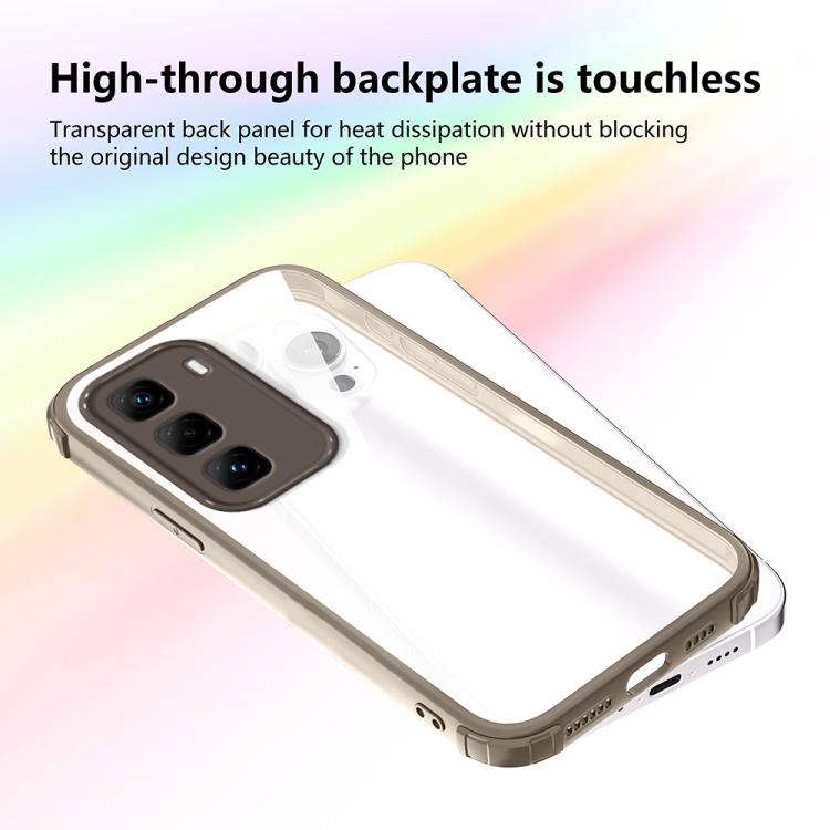 For Infinix Hot 50 Pro+ 4G Four Corners Shield Shockproof TPU Hybrid PC Phone Case