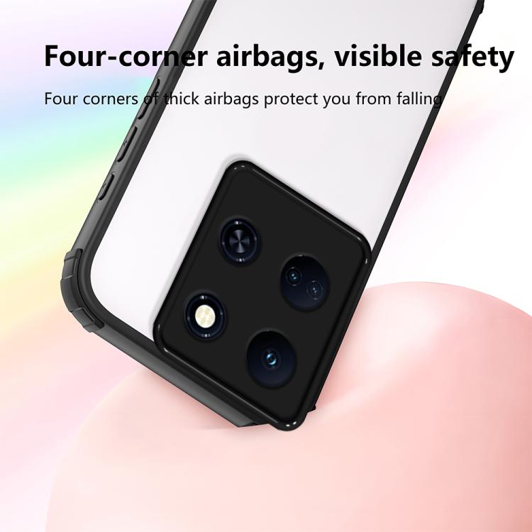 For Infinix Note 30 4G / 5G Four Corners Shield Shockproof TPU Hybrid PC Phone Case