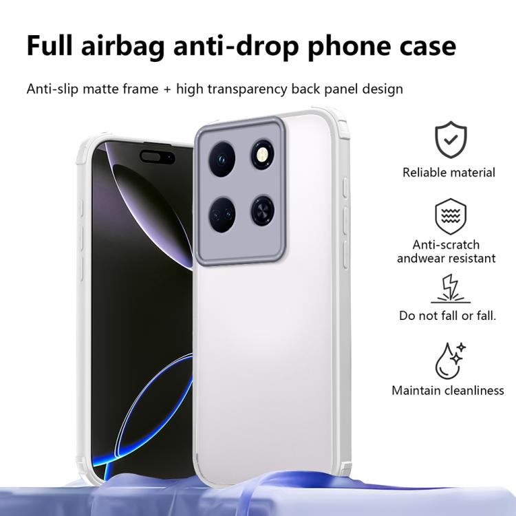 For Infinix Note 30 4G / 5G Four Corners Shield Shockproof TPU Hybrid PC Phone Case