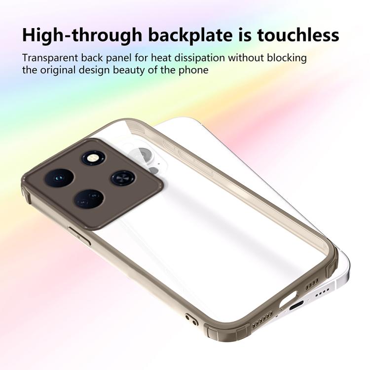 For Infinix Note 30 4G / 5G Four Corners Shield Shockproof TPU Hybrid PC Phone Case