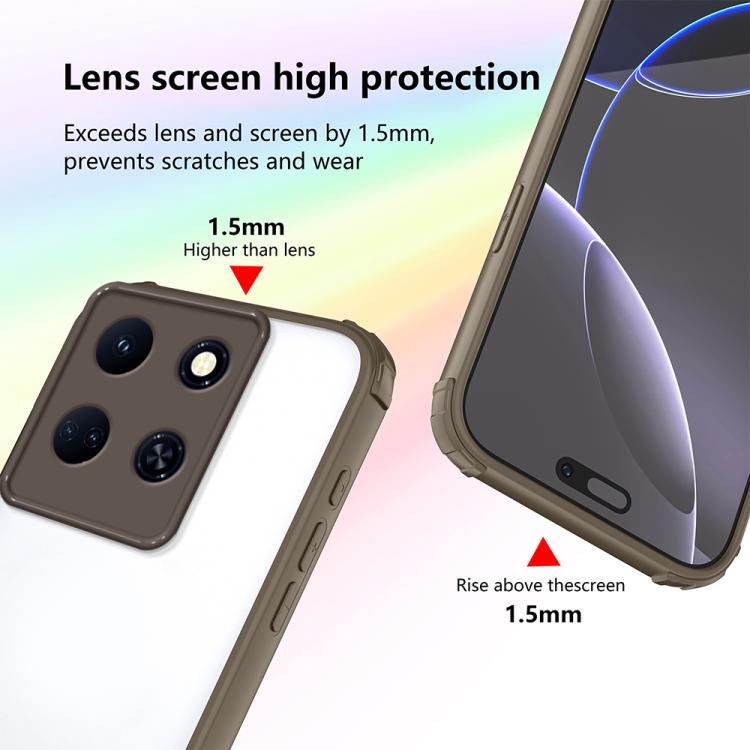 For Infinix Note 30 4G / 5G Four Corners Shield Shockproof TPU Hybrid PC Phone Case