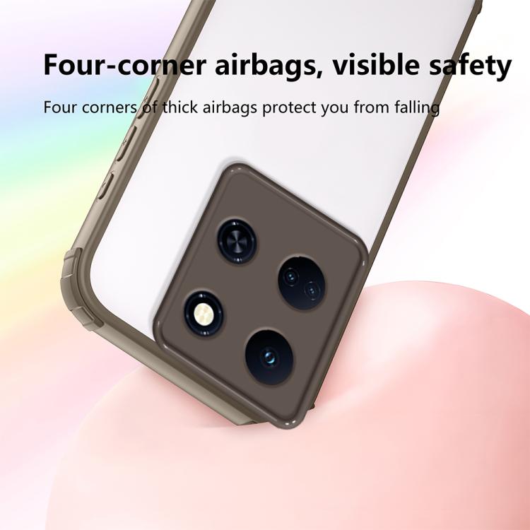 For Infinix Note 30 4G / 5G Four Corners Shield Shockproof TPU Hybrid PC Phone Case