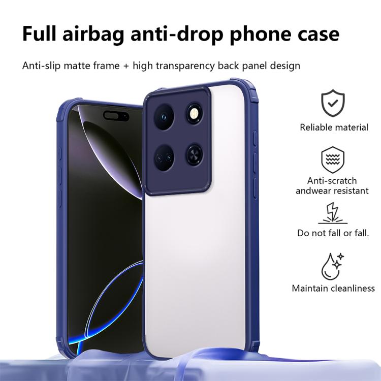 For Infinix Note 30 4G / 5G Four Corners Shield Shockproof TPU Hybrid PC Phone Case