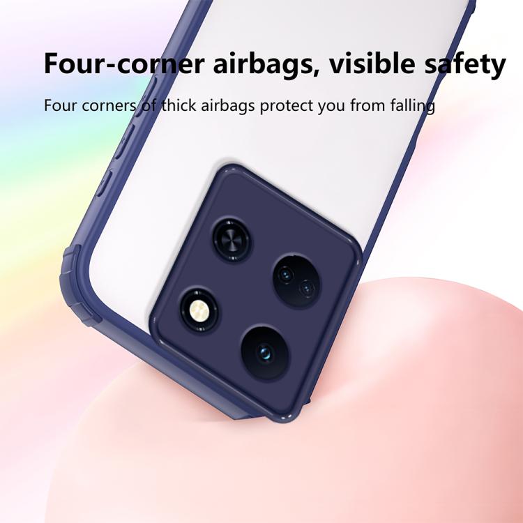 For Infinix Note 30 4G / 5G Four Corners Shield Shockproof TPU Hybrid PC Phone Case