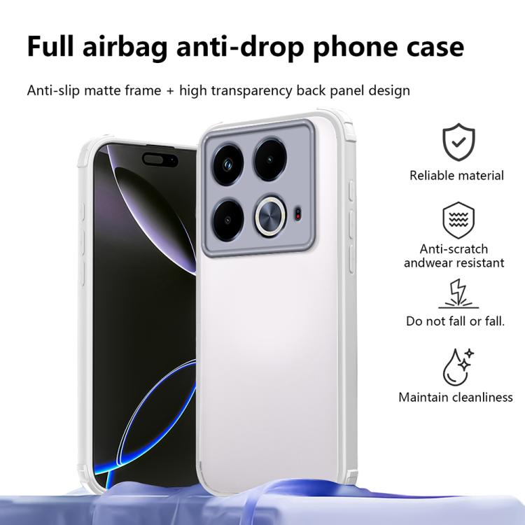 For Infinix Note 40 4G Four Corners Shield Shockproof TPU Hybrid PC Phone Case