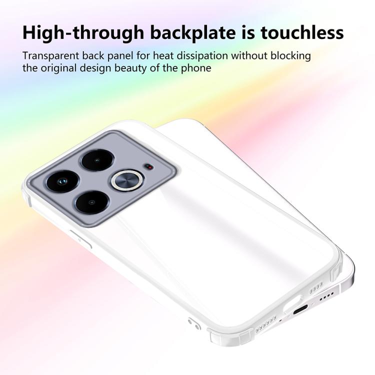 For Infinix Note 40 4G Four Corners Shield Shockproof TPU Hybrid PC Phone Case