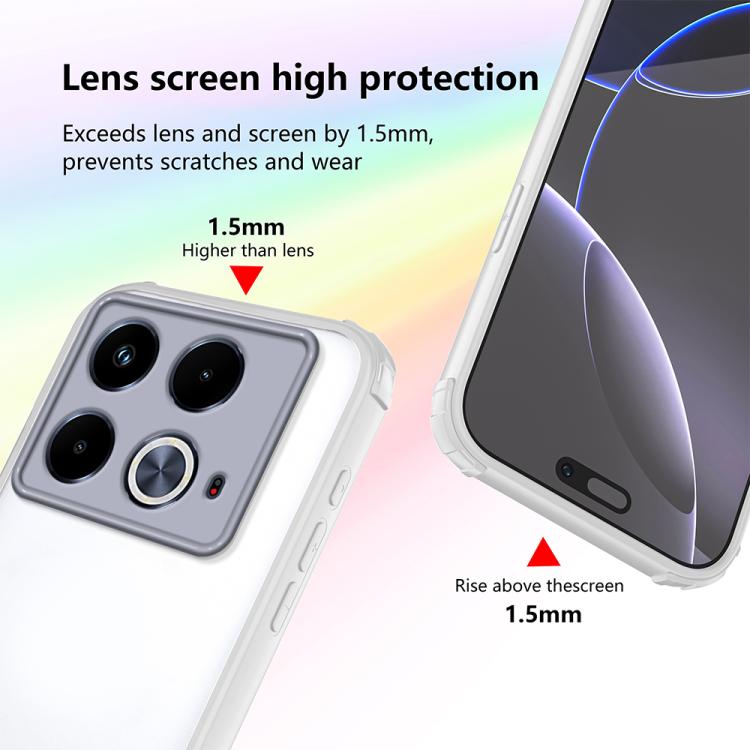 For Infinix Note 40 4G Four Corners Shield Shockproof TPU Hybrid PC Phone Case