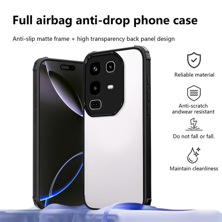 For Infinix Note 50 / Note 50 Pro 4G Four Corners Shield Shockproof TPU Hybrid PC Phone Case