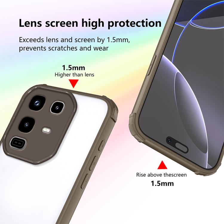 For Infinix Note 50 / Note 50 Pro 4G Four Corners Shield Shockproof TPU Hybrid PC Phone Case
