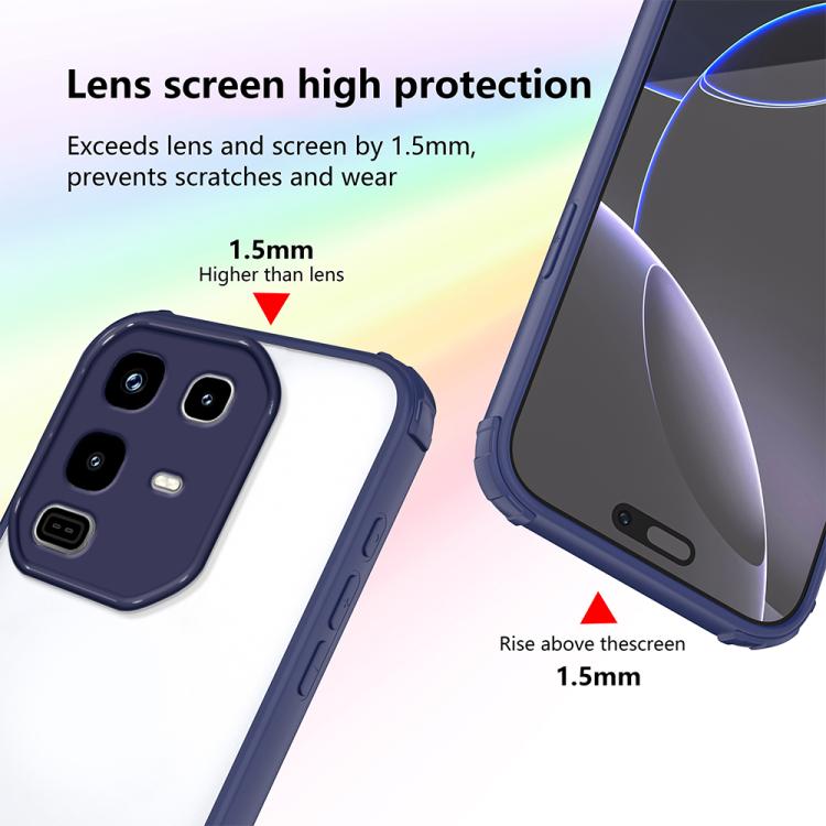 For Infinix Note 50 / Note 50 Pro 4G Four Corners Shield Shockproof TPU Hybrid PC Phone Case
