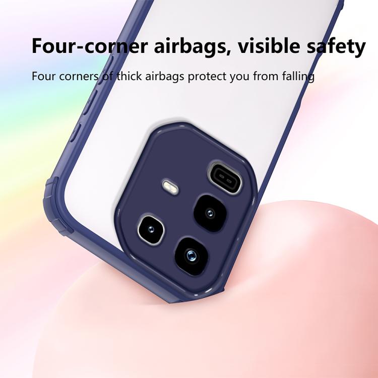For Infinix Note 50 / Note 50 Pro 4G Four Corners Shield Shockproof TPU Hybrid PC Phone Case