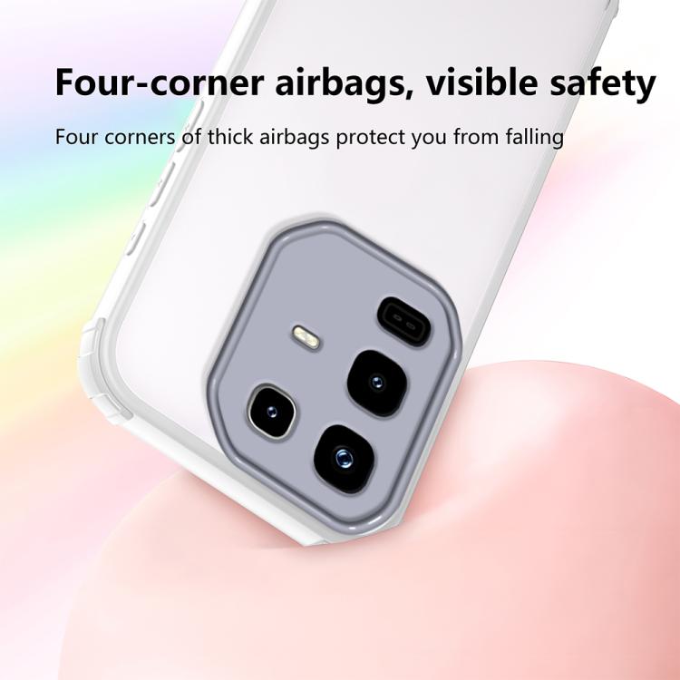 For Infinix Note 50 Pro+ 5G Four Corners Shield Shockproof TPU Hybrid PC Phone Case