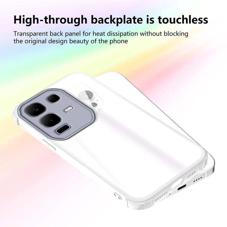 For Infinix Note 50x 5G Four Corners Shield Shockproof TPU Hybrid PC Phone Case