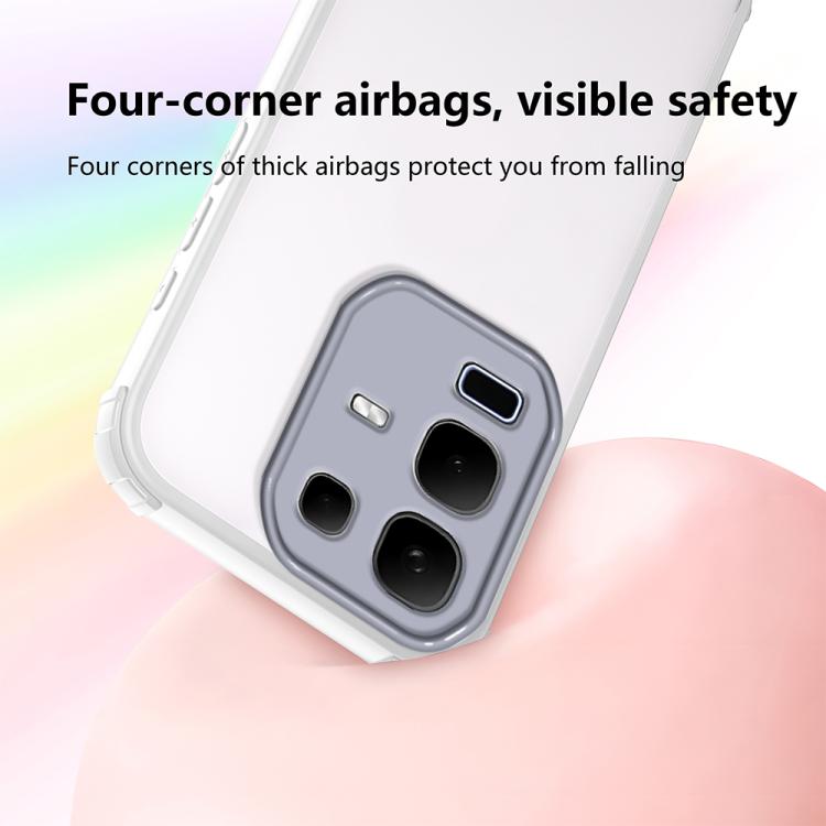 For Infinix Note 50x 5G Four Corners Shield Shockproof TPU Hybrid PC Phone Case