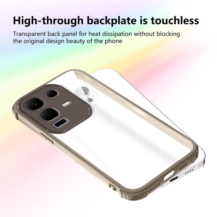 For Infinix Note 50x 5G Four Corners Shield Shockproof TPU Hybrid PC Phone Case