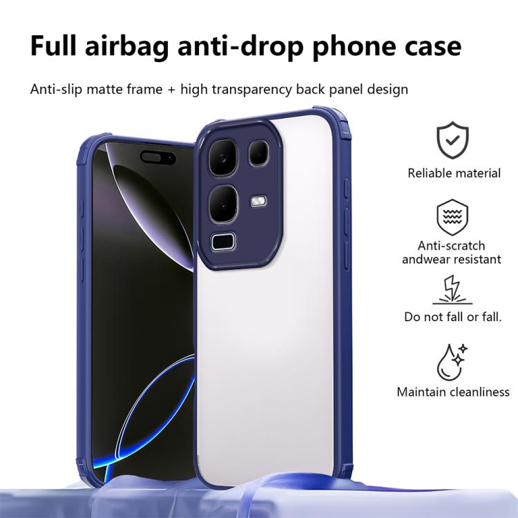 For Infinix Note 50x 5G Four Corners Shield Shockproof TPU Hybrid PC Phone Case