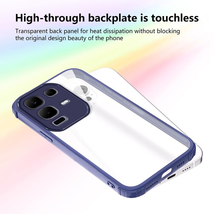 For Infinix Note 50x 5G Four Corners Shield Shockproof TPU Hybrid PC Phone Case