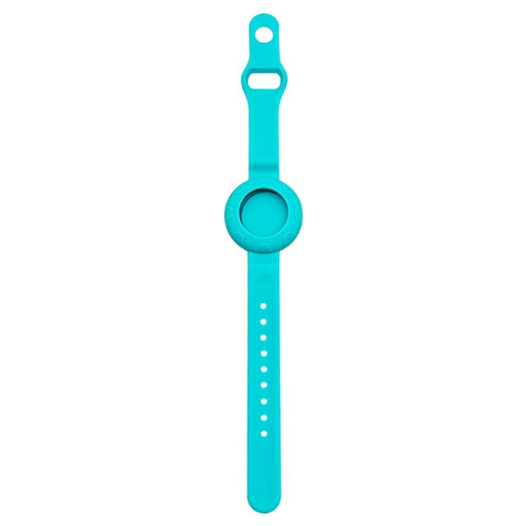 For AirTag 2nd Gen / AirTag 1st Gen xDfind Football Texture Silicone Band Style Anti-lost Tracker Protective Cover