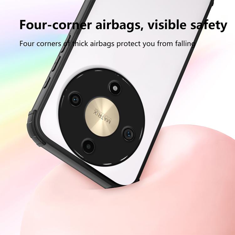 For Honor X9d 5G Four Corners Shield Shockproof TPU Hybrid PC Phone Case