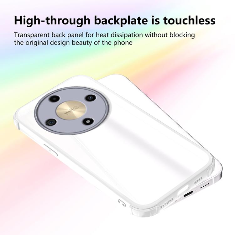 For Honor X9d 5G Four Corners Shield Shockproof TPU Hybrid PC Phone Case
