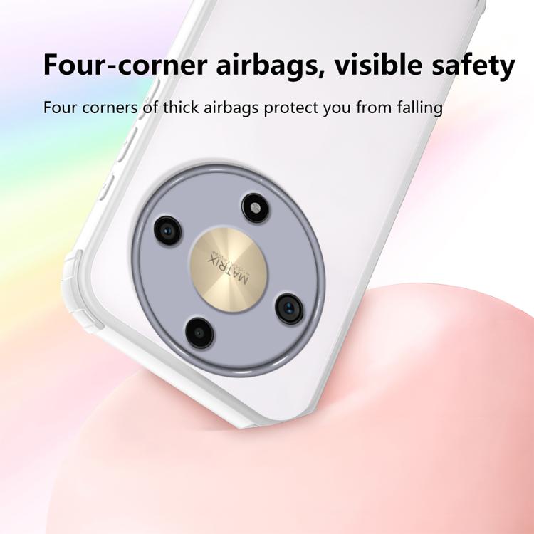 For Honor X9d 5G Four Corners Shield Shockproof TPU Hybrid PC Phone Case