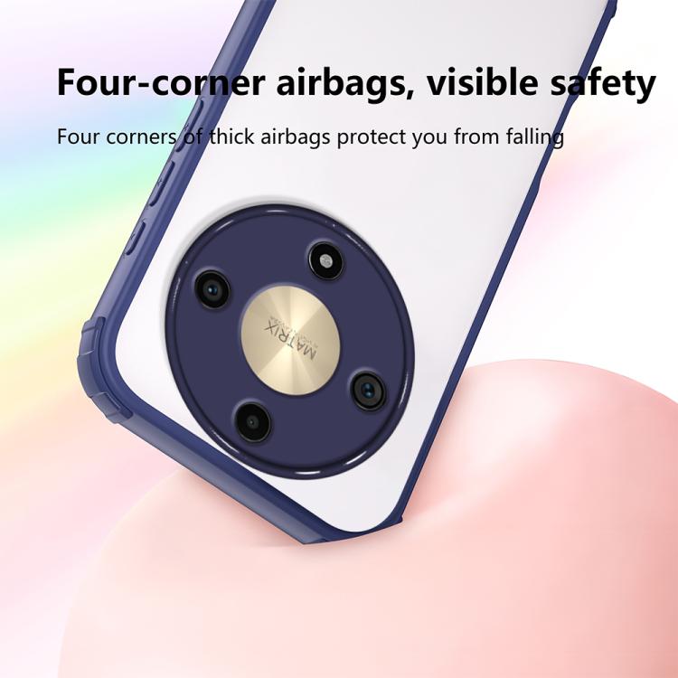 For Honor X9d 5G Four Corners Shield Shockproof TPU Hybrid PC Phone Case