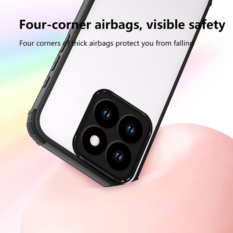 For Honor X7d 4G / 5G Four Corners Shield Shockproof TPU Hybrid PC Phone Case