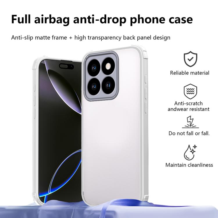 For Honor X7d 4G / 5G Four Corners Shield Shockproof TPU Hybrid PC Phone Case