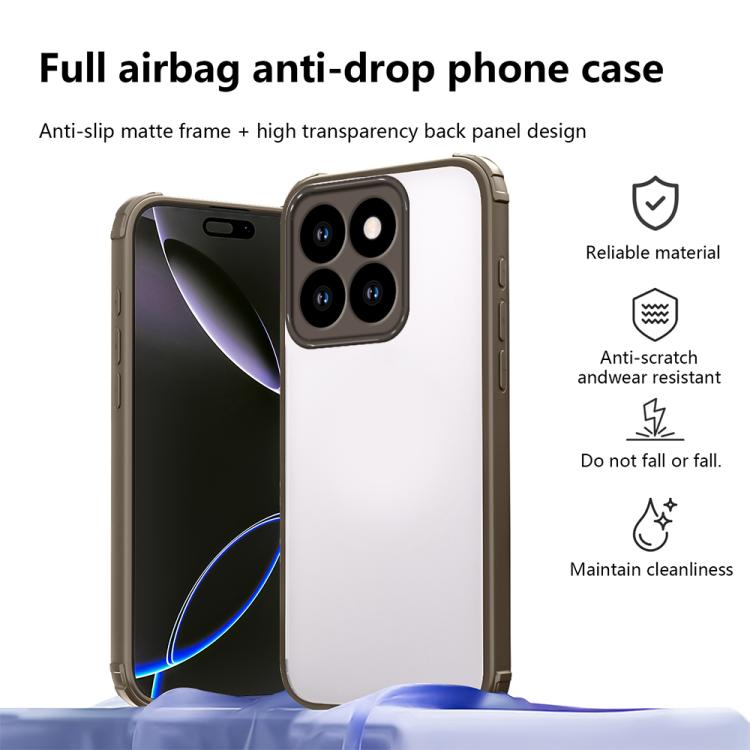 For Honor X7d 4G / 5G Four Corners Shield Shockproof TPU Hybrid PC Phone Case