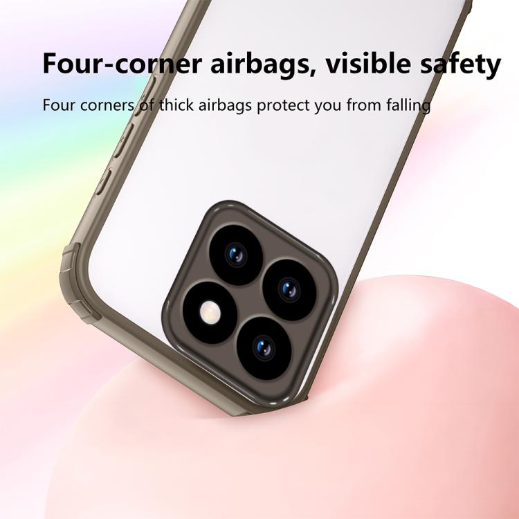 For Honor X7d 4G / 5G Four Corners Shield Shockproof TPU Hybrid PC Phone Case