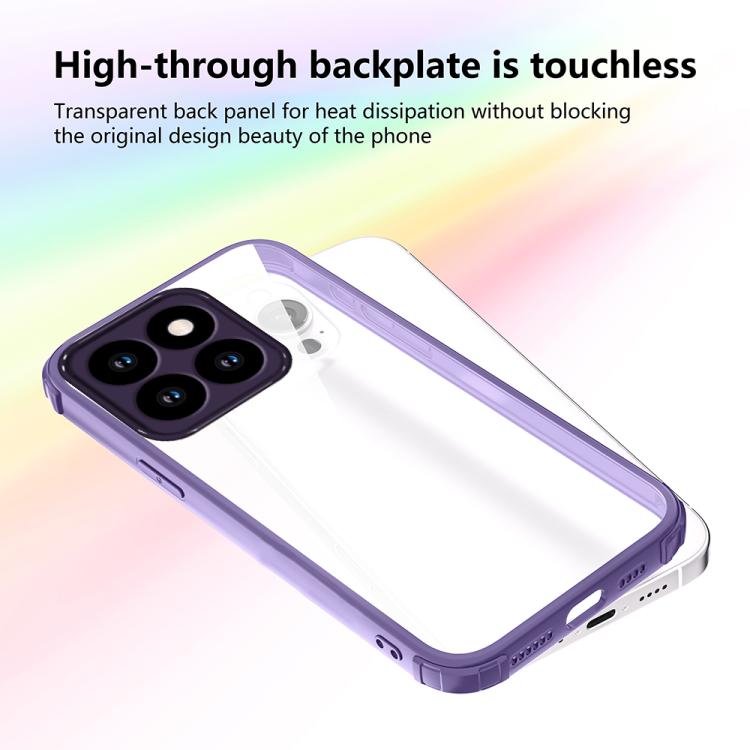 For Honor X7d 4G / 5G Four Corners Shield Shockproof TPU Hybrid PC Phone Case