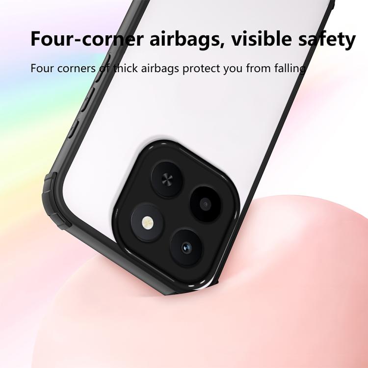 For Honor X6c 4G Four Corners Shield Shockproof TPU Hybrid PC Phone Case