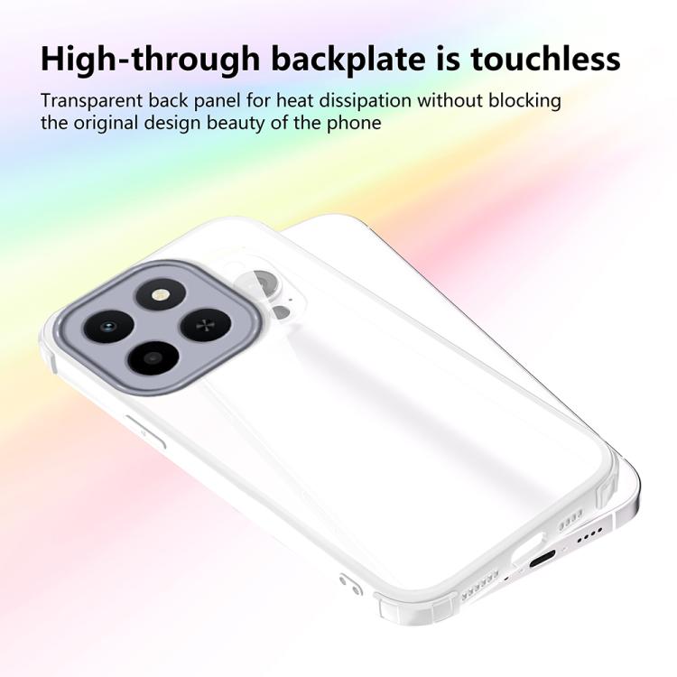 For Honor X6c 4G Four Corners Shield Shockproof TPU Hybrid PC Phone Case