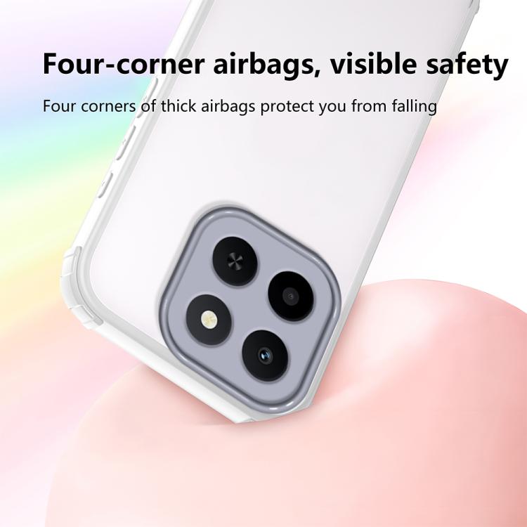 For Honor X6c 4G Four Corners Shield Shockproof TPU Hybrid PC Phone Case