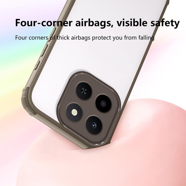 For Honor X6c 4G Four Corners Shield Shockproof TPU Hybrid PC Phone Case