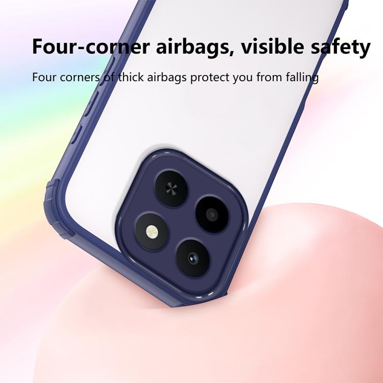 For Honor X6c 4G Four Corners Shield Shockproof TPU Hybrid PC Phone Case