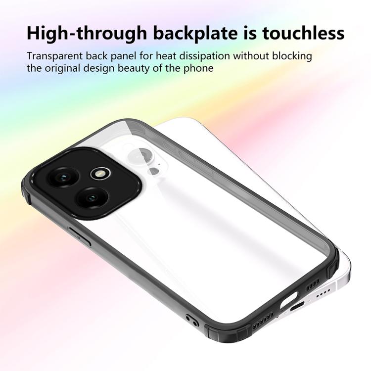 For Honor 400 Global 156.5mm Four Corners Shield Shockproof TPU Hybrid PC Phone Case