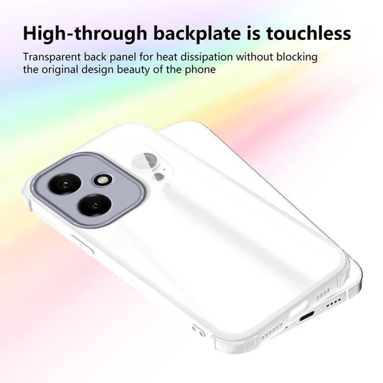 For Honor 400 Global 156.5mm Four Corners Shield Shockproof TPU Hybrid PC Phone Case
