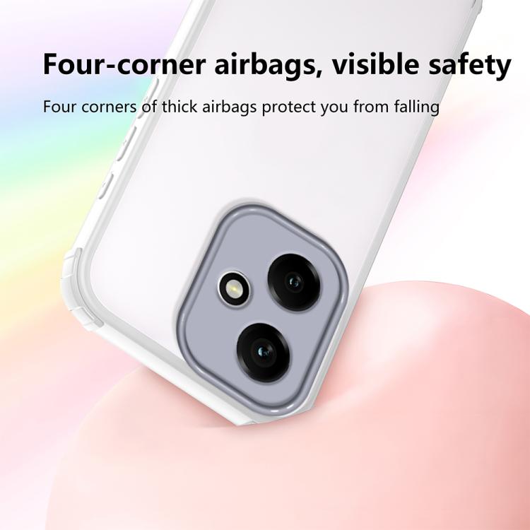 For Honor 400 Global 156.5mm Four Corners Shield Shockproof TPU Hybrid PC Phone Case