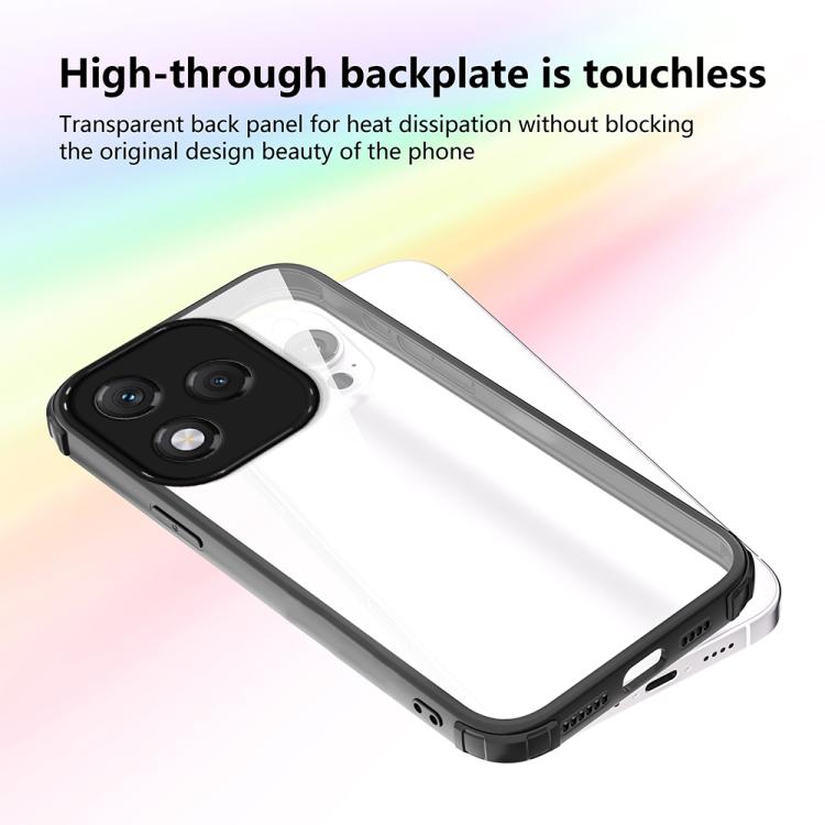 For Honor 400 Lite Global Four Corners Shield Shockproof TPU Hybrid PC Phone Case