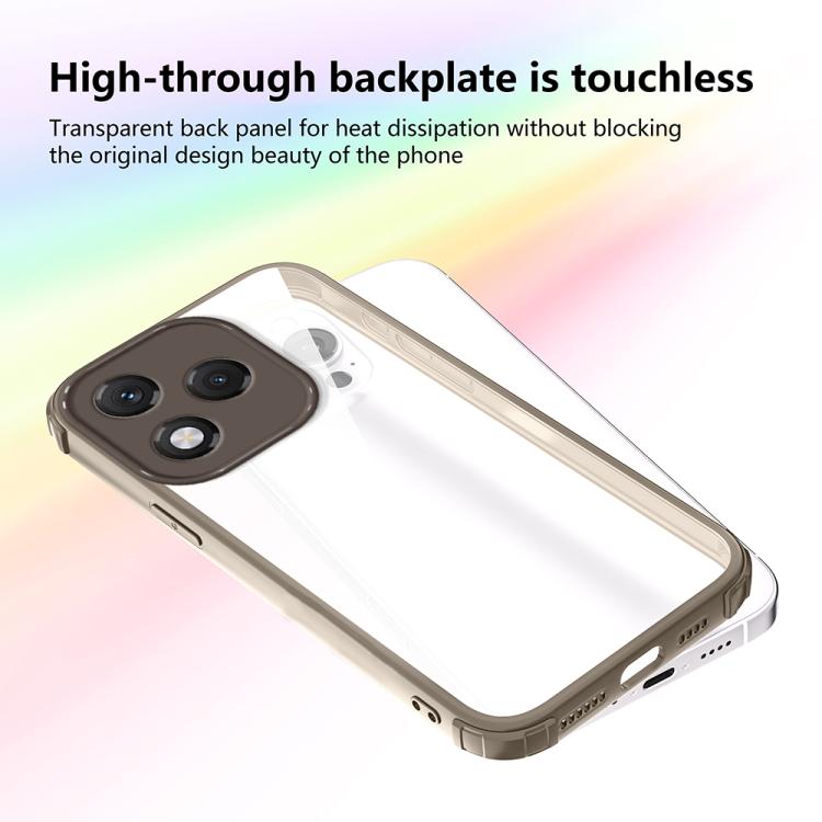 For Honor 400 Lite Global Four Corners Shield Shockproof TPU Hybrid PC Phone Case