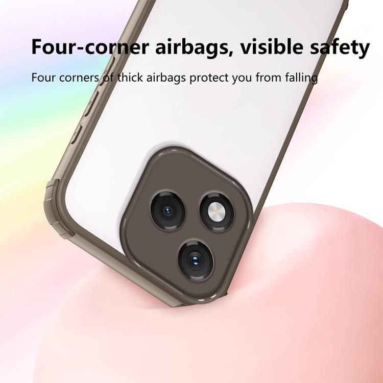 For Honor 400 Lite Global Four Corners Shield Shockproof TPU Hybrid PC Phone Case