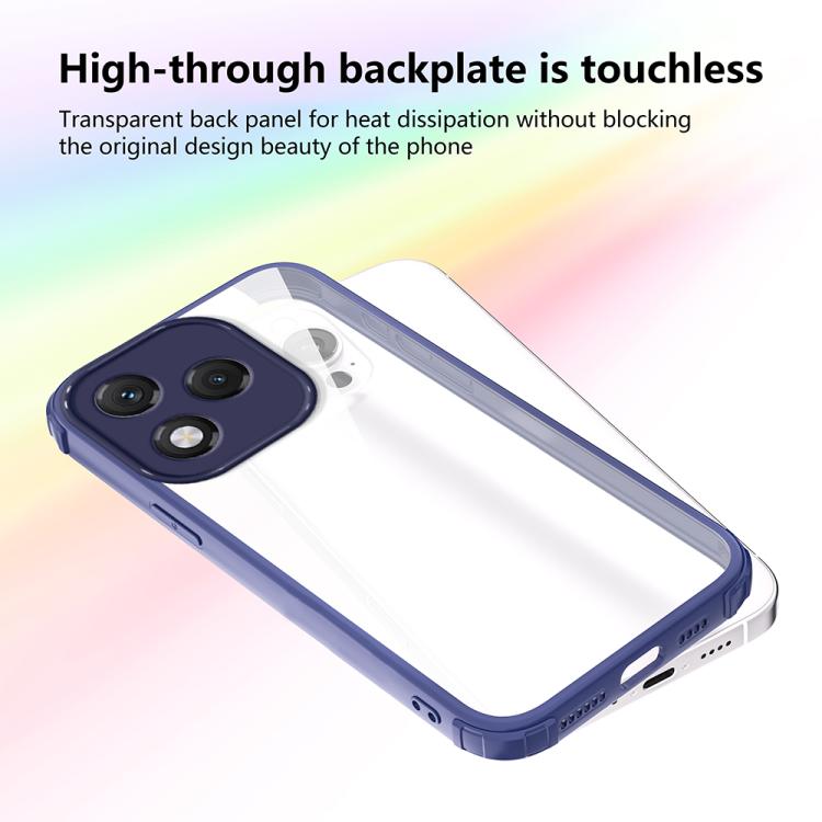 For Honor 400 Lite Global Four Corners Shield Shockproof TPU Hybrid PC Phone Case