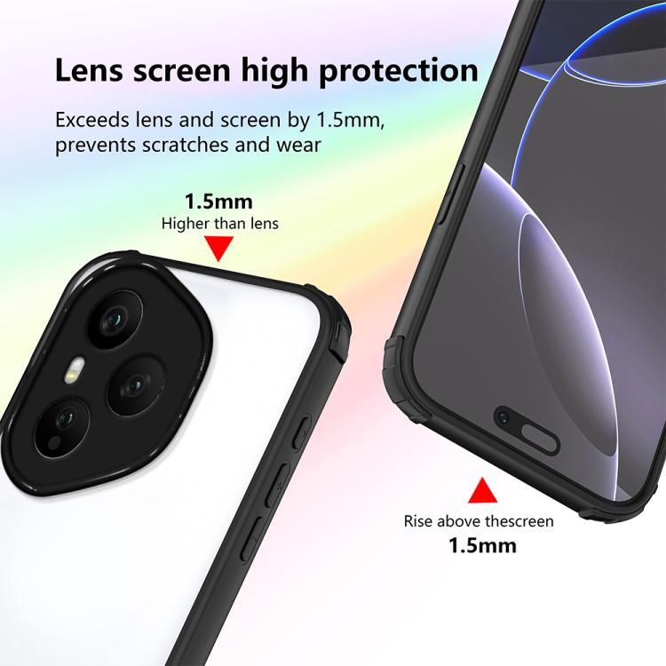 For Honor 400 Pro Global 160.8mm Four Corners Shield Shockproof TPU Hybrid PC Phone Case