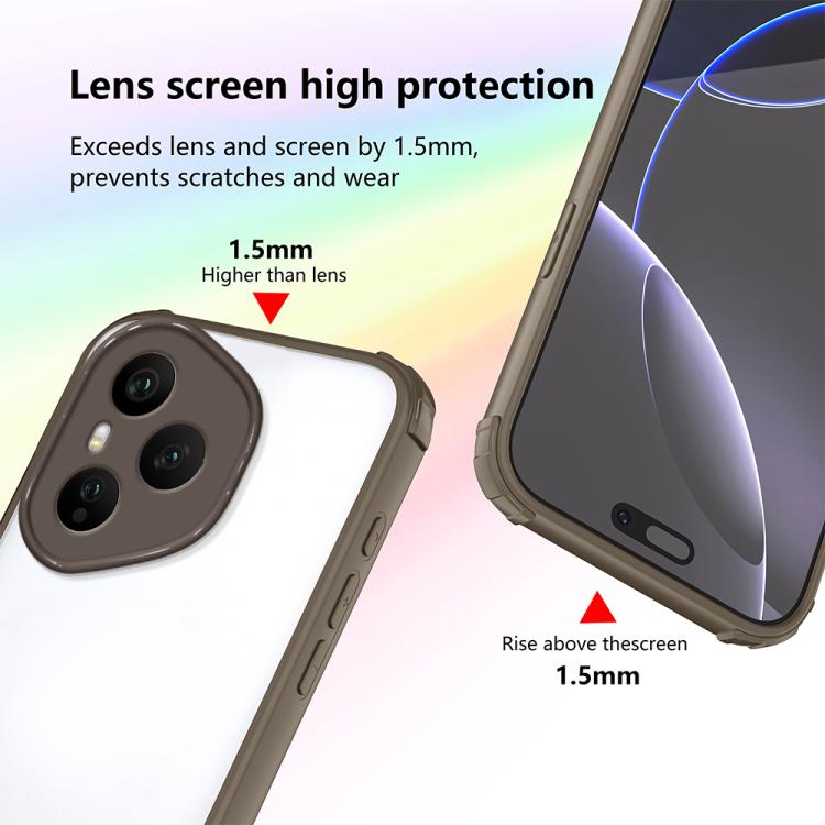 For Honor 400 Pro Global 160.8mm Four Corners Shield Shockproof TPU Hybrid PC Phone Case