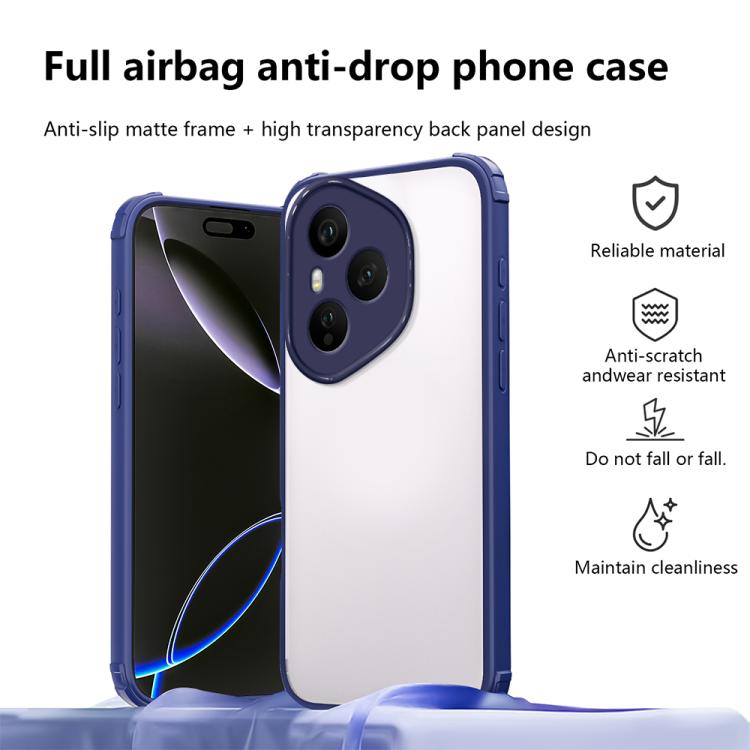 For Honor 400 Pro Global 160.8mm Four Corners Shield Shockproof TPU Hybrid PC Phone Case
