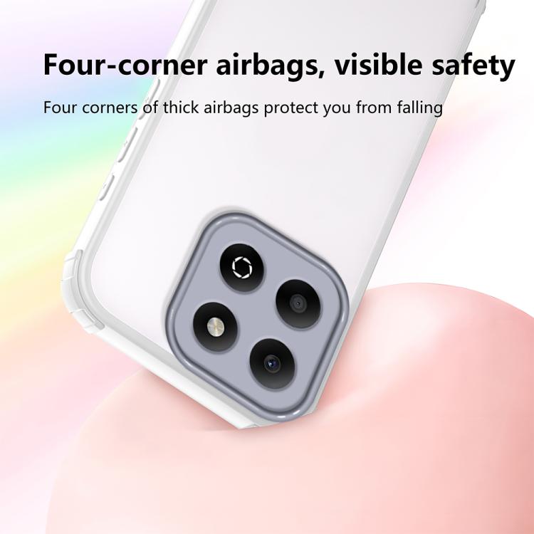 For Honor X6b Four Corners Shield Shockproof TPU Hybrid PC Phone Case