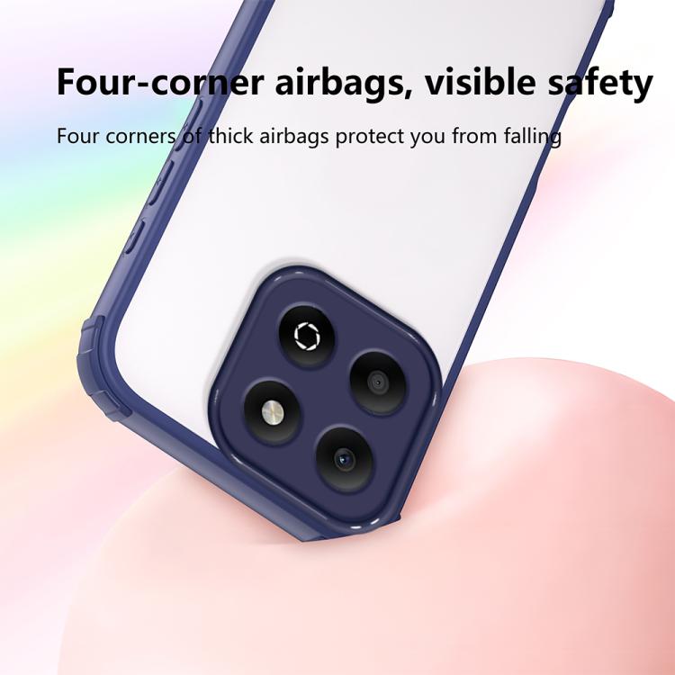 For Honor X6b Four Corners Shield Shockproof TPU Hybrid PC Phone Case
