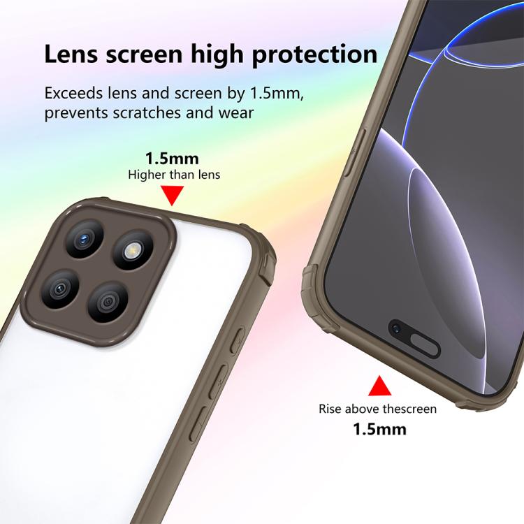 For Honor X8b Four Corners Shield Shockproof TPU Hybrid PC Phone Case